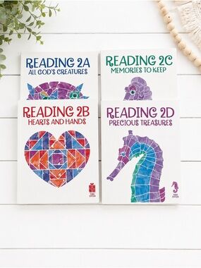 BJU Press Reading 2A-2D Complete Reader Set | 2nd Grade | 3rd Edition